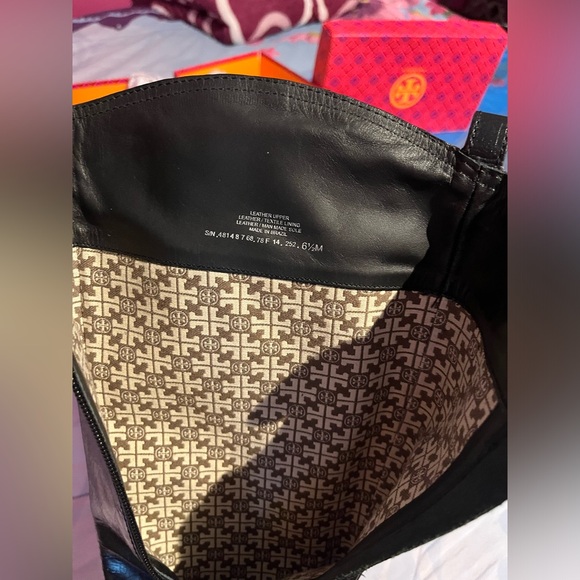 Black Tory Burch black boots - Picture 2 of 2